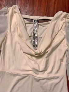 Embellished White Dress
