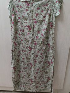 Floral Print Kurta