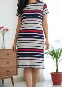Striped Casual Dress