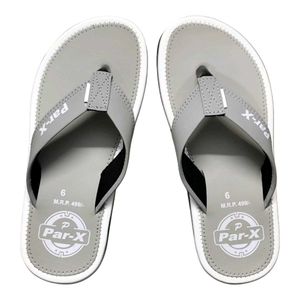 Par-X Gray Flip Flops Size 6
