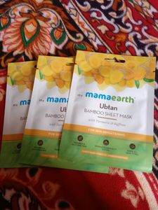 Mama Earth Ubtan Sheet Mask