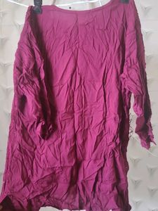Maroon Tunic with Sequins