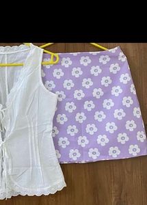 Cute Lavender Skirt