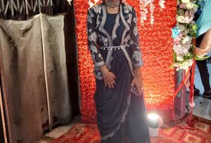 Beautiful Mirror Gown, Jacket And Duppta 😍
