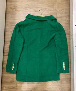 Chic Green Blazer - Bust Fit Upto 38