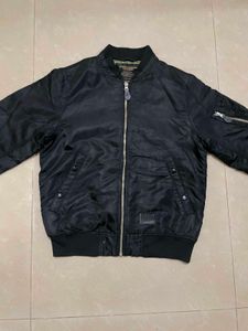 Black Bomber Jacket