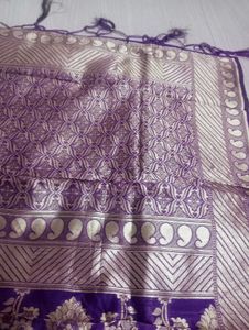New purple Pattu Silk Heavy Saree