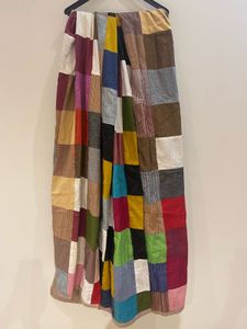 Colourful Handloom Patchwork Double Quilt