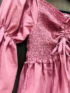 🌸Pink Smocked Dress 🌸