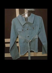 Front-back Sider Denim Jacket