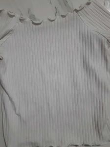 White Off-Shoulder Top