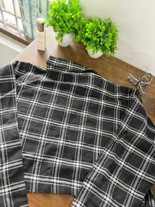 Plaid Crop Top