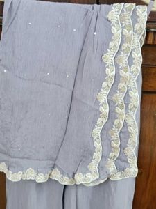 Embroidered 3 Piece Suit