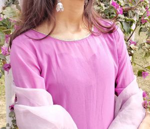 Purple Anaarkali 🩷