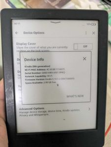 Kindle 8th Gen