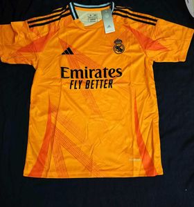 Real Madrid 2024- 25 Orange Kit