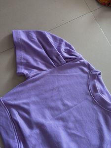 Purple Crop Top