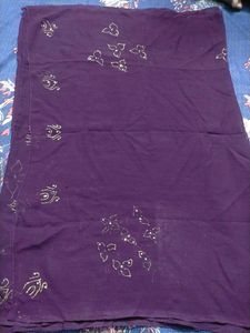 Marble  Violet Colour Chunni