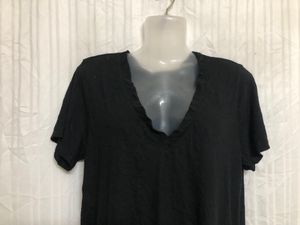 a. new day Black Short Sleeve Top
