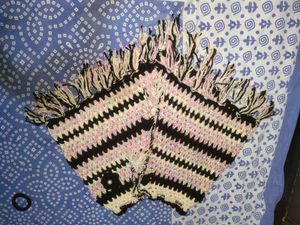 New Kids Winter Wool Handmade Poncho