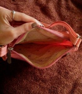 Vintage Pink Embellished Bag