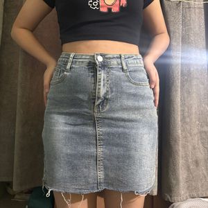 Denim Mini Skirt