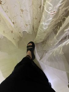 Black Platform Slides