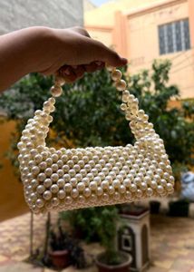 Pearl Beaded Handbag