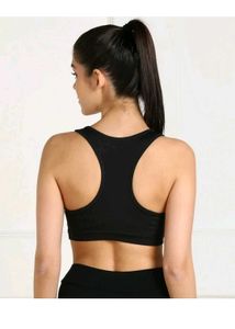 Puma Women Spoty Lightly Padded Bra Black