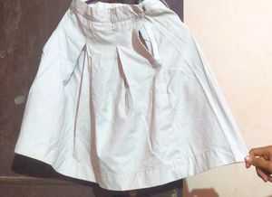 White School Skirt