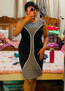 Chic Black &amp; White Dress