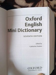 Oxford English Mini Dictionary