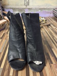 Black Heeled Booties