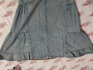 Vintage Denim Skirt