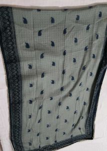 Women Cotton Printed Embroidered Kurta Set