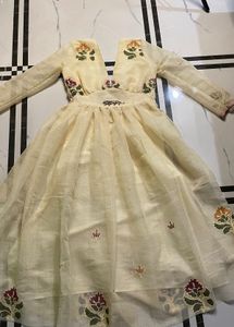 Floral Embroidered Anarkali