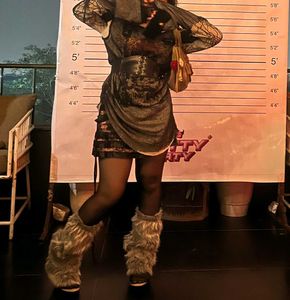 Skull Print Punk rave