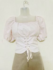 Y2k Vintage Pintresty Off Shoulder Top