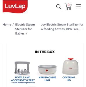 52) Electric Steam Sterilizer-6 Bottle Capacit