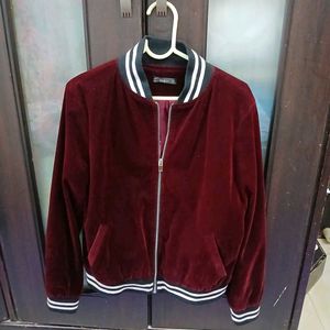 Velvet Bomber Jacket
