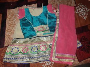 Embroidered Lehenga Choli Set
