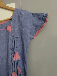 A Line Long Floor Length Dress Cum Kurta.