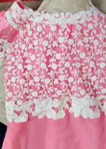 Pink Lace Dress