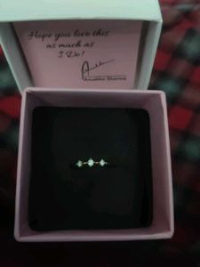 Golden Precious Moment Ring
