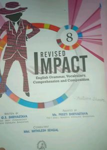 Impact English Grammar Book - Grade 8
