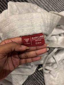 Teamspirit X Harvard Grey Cargo Sweatpants
