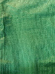 Green Saree with Gold Border