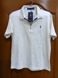 Polo Ralph Lauren White Zipper