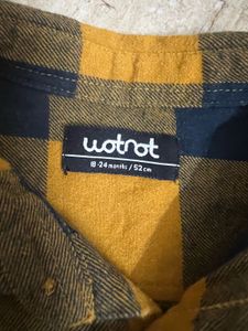 Boys warm Plaid Flannel Shirt 18-24months