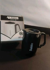 Dubblin Black Travel Mug with Lid